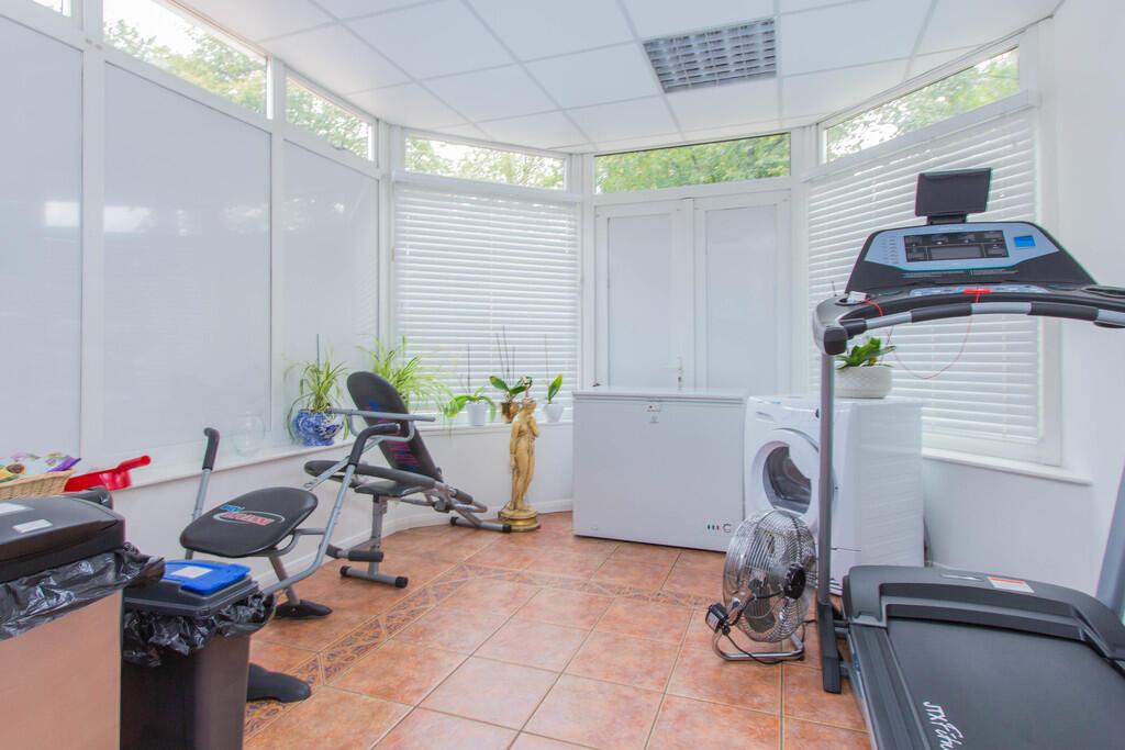 Utility room at Cloverdale House